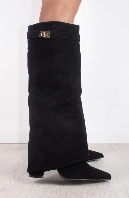 SHARK BOOTS KUNSTVELOUR
