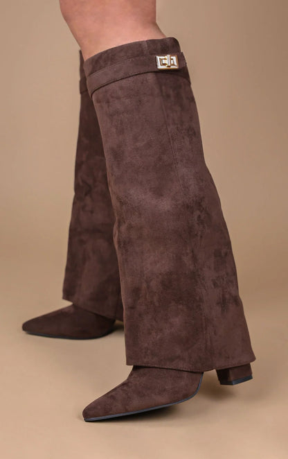 SHARK BOOTS KUNSTVELOUR