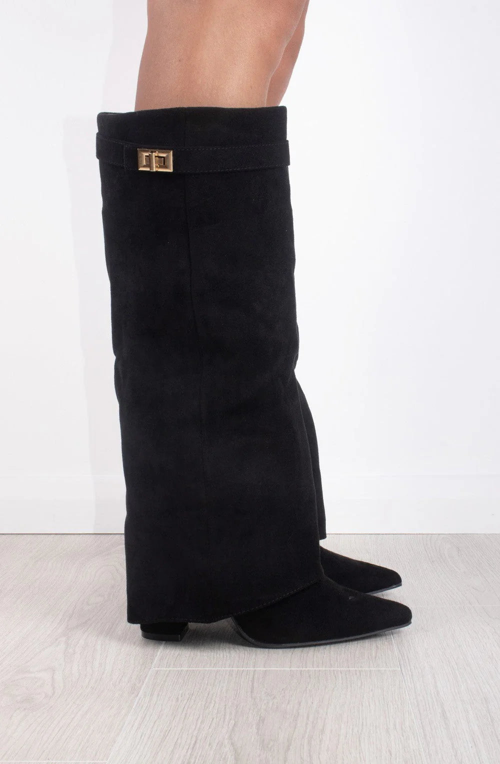 SHARK BOOTS KUNSTVELOUR