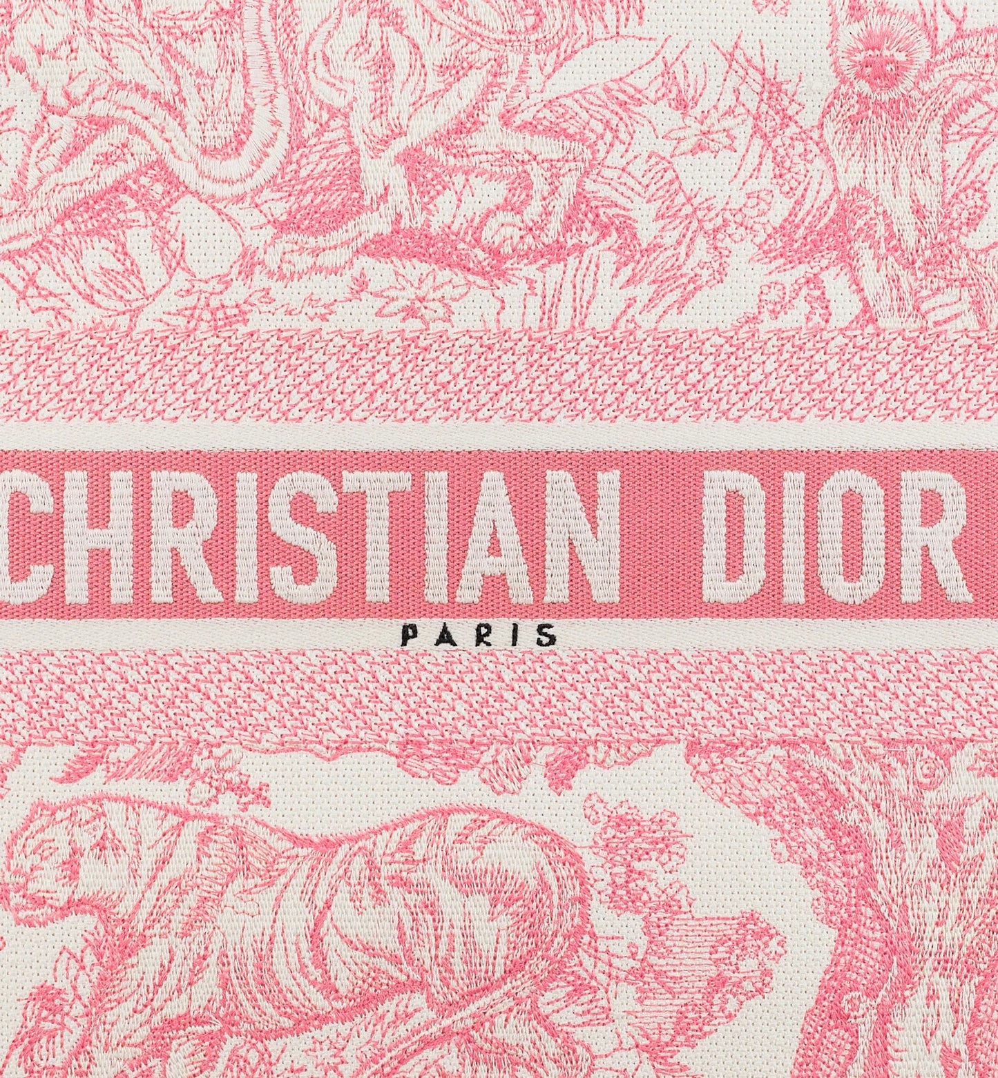DIOR PINK TIGER BOOK TOTE