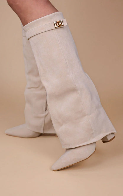 SHARK BOOTS KUNSTVELOUR