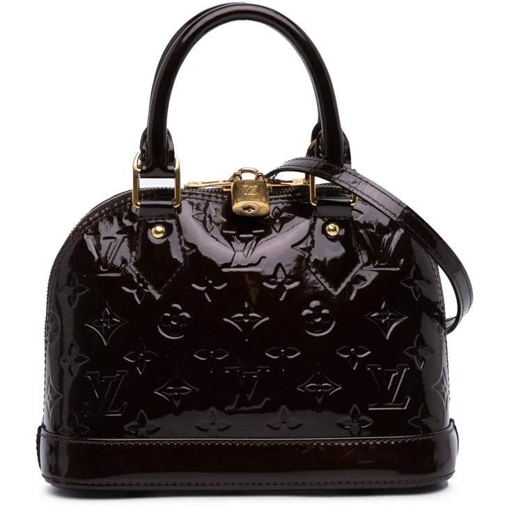 ’LV‘ Monogram Vernis Alma BB