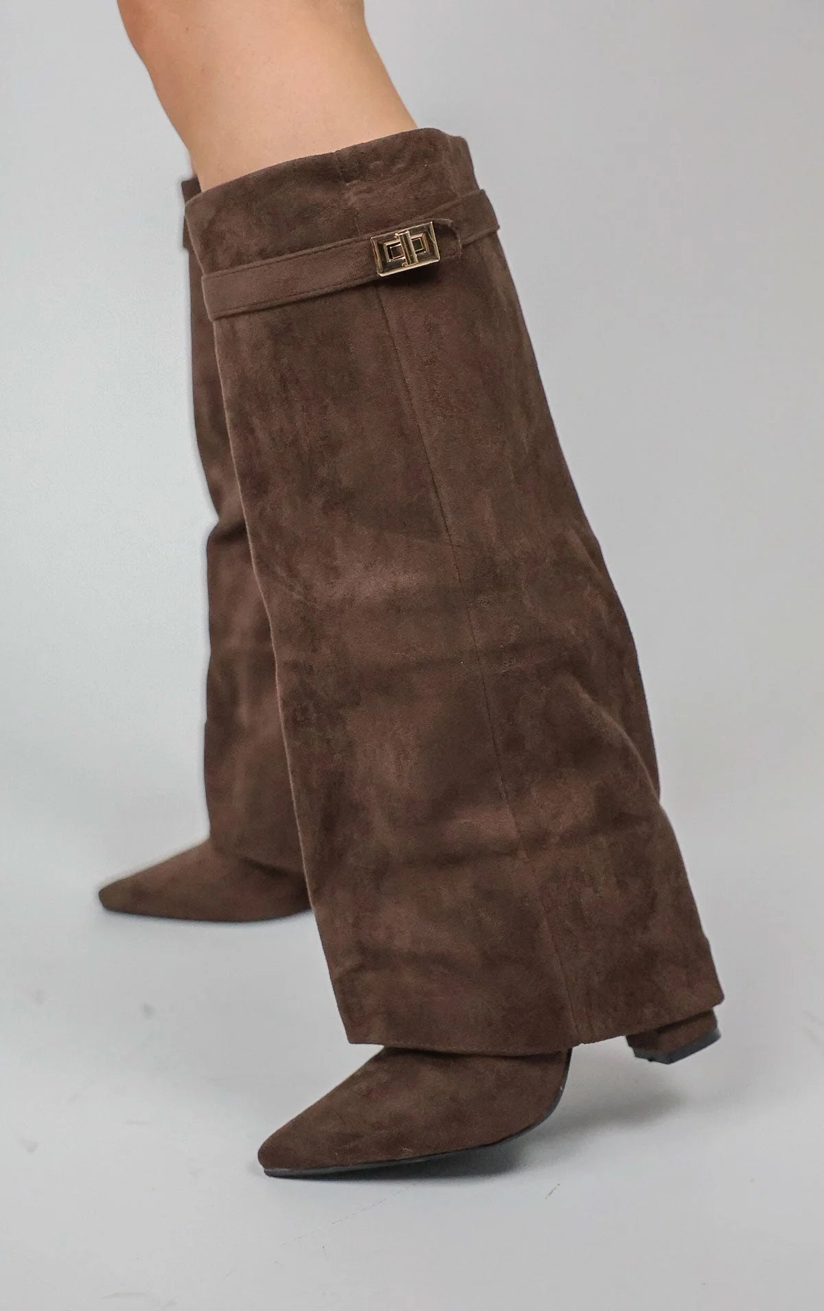 SHARK BOOTS KUNSTVELOUR