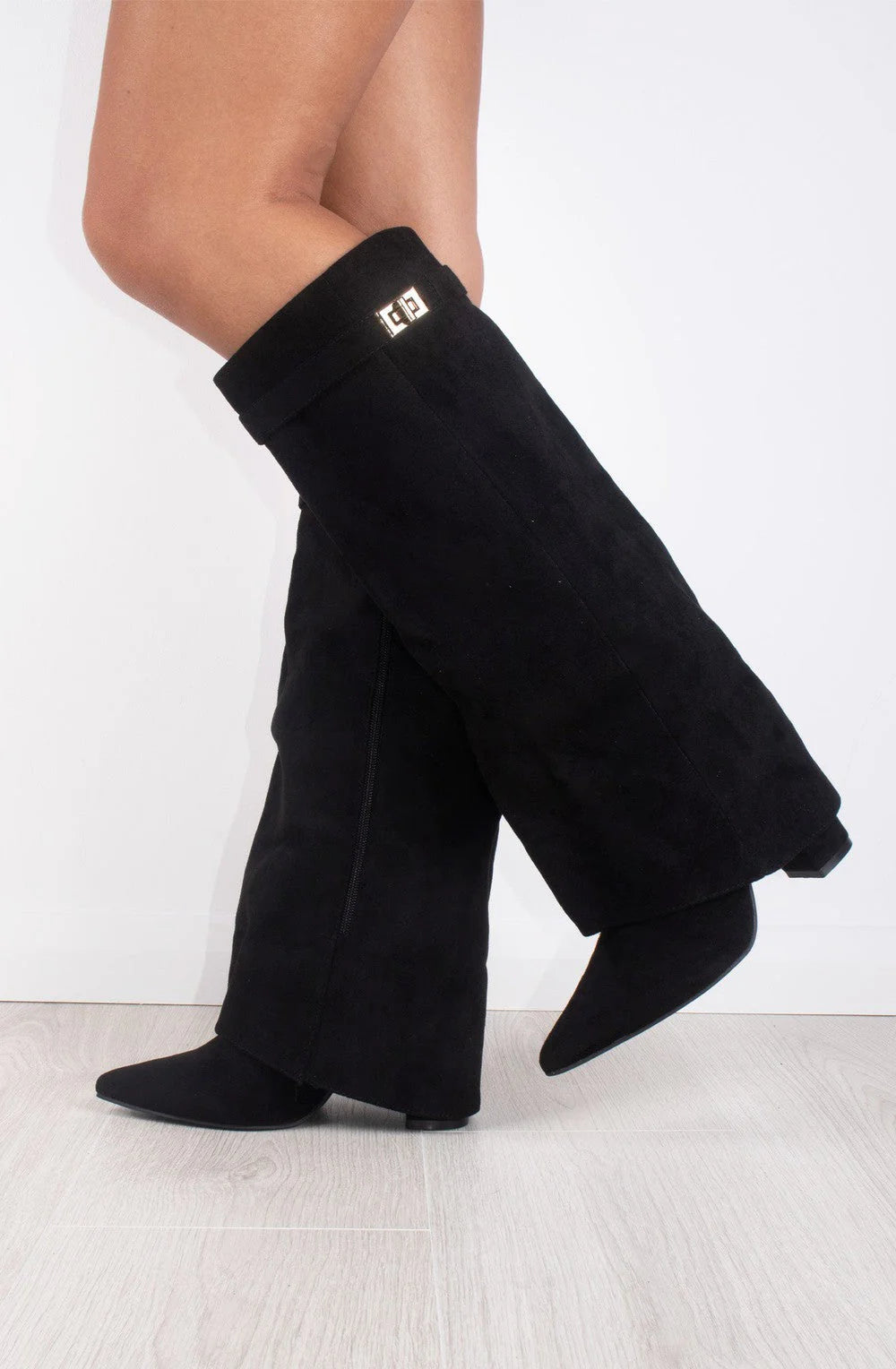 SHARK BOOTS KUNSTVELOUR
