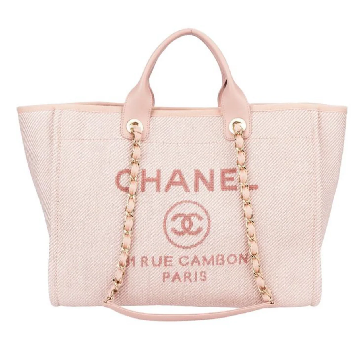 “CC“ PINK TOTE BAG