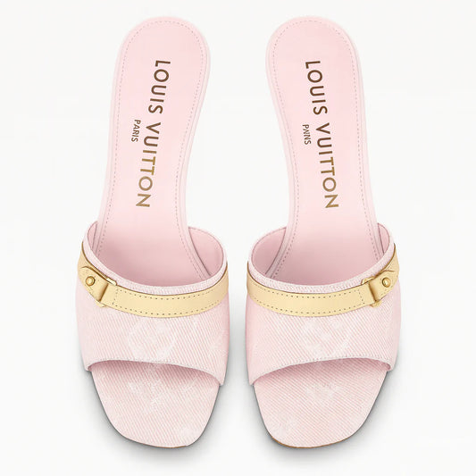 „LV“ PINK HEELS