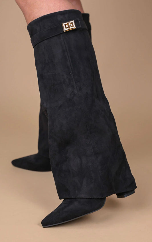 SHARK BOOTS KUNSTVELOUR