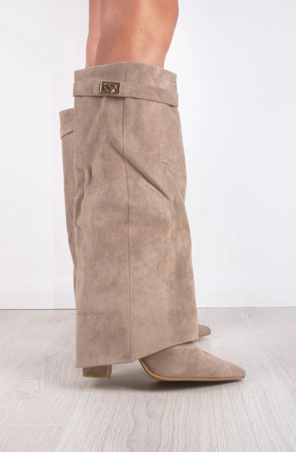 SHARK BOOTS KUNSTVELOUR